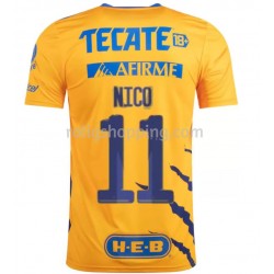 Fotbollströja Tigres UANL Nico Lopez 11 Hemmaställ 2021-2022 Kort ärm
