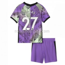 Fotbollströja Tottenham Hotspur Lucas Moura 27 Barn Tredjeställ 2021-2022 Kort ärm