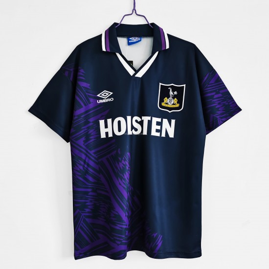 Fotbollströja Tottenham Hotspur Retro Bortaställ 1994-1995 Kort ärm