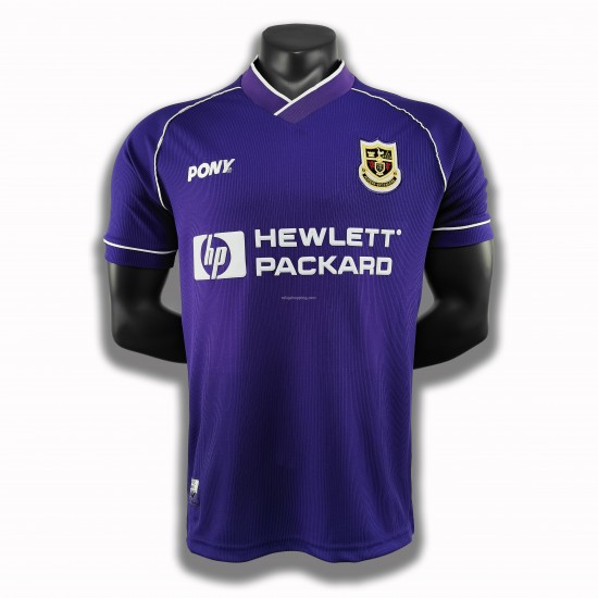 Fotbollströja Tottenham Hotspur Retro Bortaställ 1998 Kort ärm