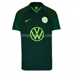 Fotbollströja VFL Wolfsburg Bortaställ 2021-2022 Kort ärm