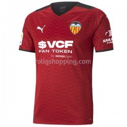 Fotbollströja Valencia CF Bortaställ 2021-2022 Kort ärm