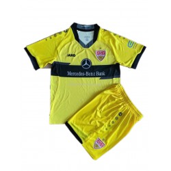 Fotbollströja VfB Stuttgart Målvakt Barn Bortaställ 2021-2022 Kort ärm
