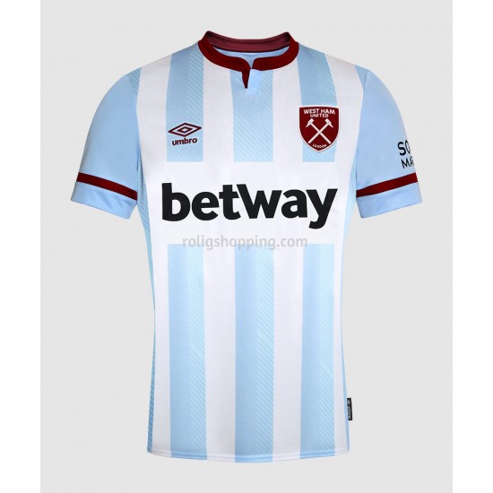 Fotbollströja West Ham United Bortaställ 2021-2022 Kort ärm