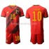 Fotbollströja Belgien Eden Hazard 10 Barn Hemmaställ Euro 2020 Kort ärm