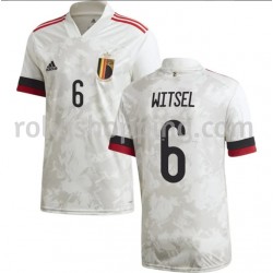 Fotbollströja Belgien Witsel 6 Bortaställ Euro 2020 Kort ärm
