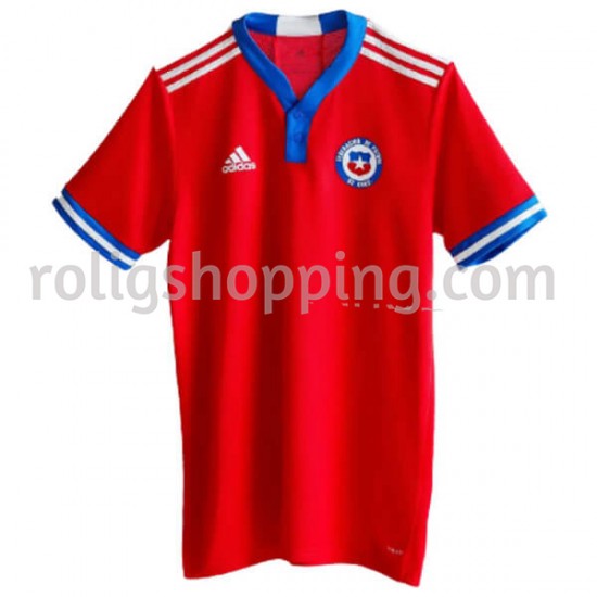 Fotbollströja Chile Hemmaställ 2021 Kort ärm