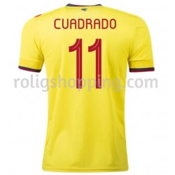 Fotbollströja Colombia Cuadrado 11 Hemmaställ 2020-2021 Kort ärm