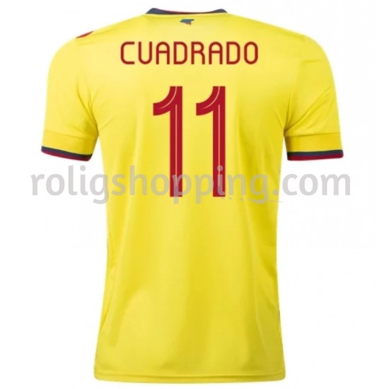 Fotbollströja Colombia Cuadrado 11 Hemmaställ 2020-2021 Kort ärm