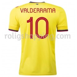 Fotbollströja Colombia Valderrama 10 Hemmaställ 2020-2021 Kort ärm