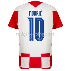 Fotbollströja Kroatien Luka Modrić 10 Hemmaställ Euro 2020 Kort ärm