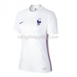 Fotbollströja Frankrike Kvinnor Bortaställ Euro 2020 Kort ärm
