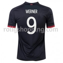 Fotbollströja Tyskland Werner 9 Bortaställ Euro 2020 Kort ärm
