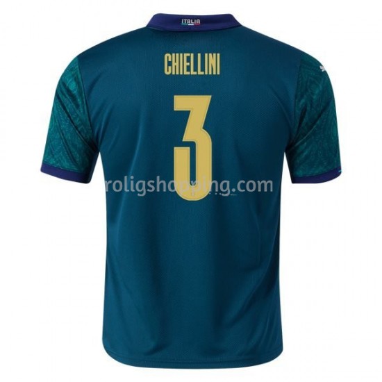 Fotbollströja Italien Giorgio Chiellini 3 Tredjeställ Euro 2020 Kort ärm