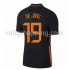 Fotbollströja Nederländerna Luuk de Jong 19 Bortaställ Euro 2020 Kort ärm