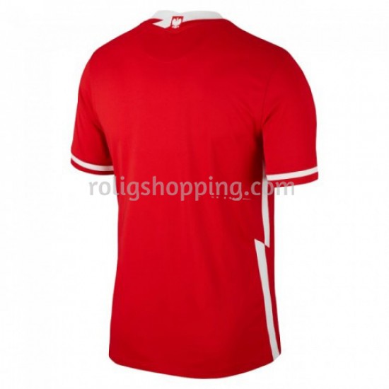 Fotbollströja Polen Bortaställ Euro 2020 Kort ärm