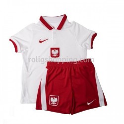 Fotbollströja Polen Barn Hemmaställ Euro 2020 Kort ärm