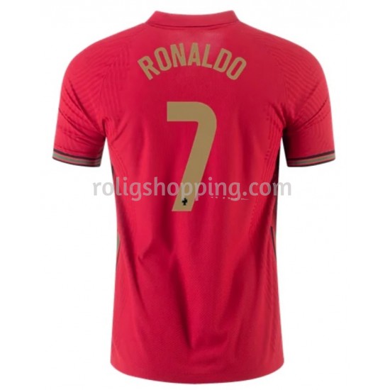 Fotbollströja Portugal Cristiano Ronaldo 7 Hemmaställ Euro 2020 Kort ärm