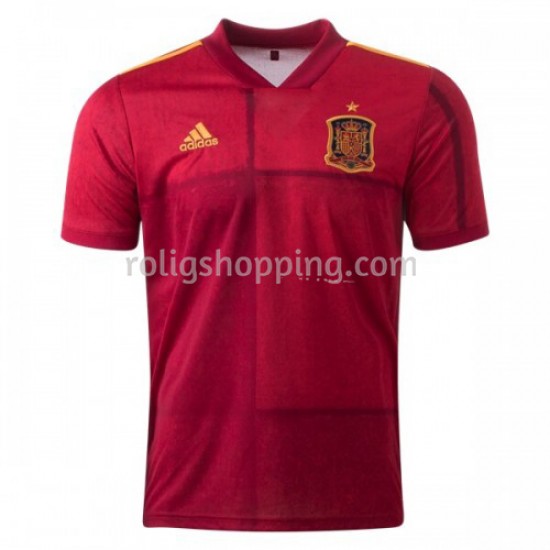 Fotbollströja Spanien Hemmaställ Euro 2020 Kort ärm