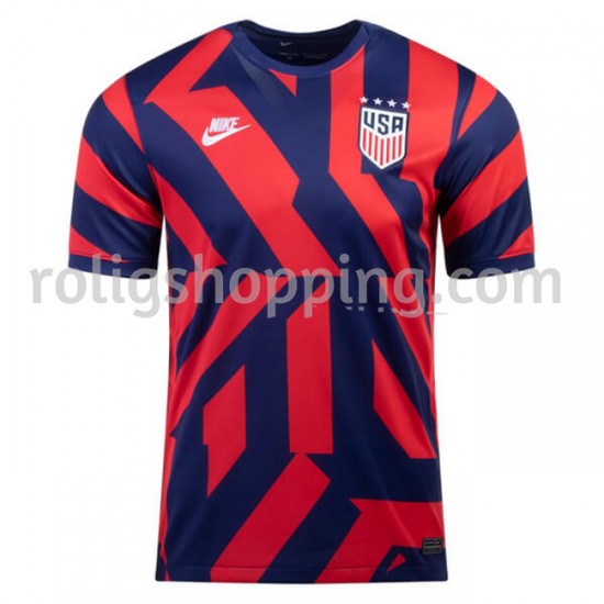 Fotbollströja USA Bortaställ 2021-2022 Kort ärm
