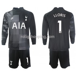 Fotbollströja Tottenham Hotspur Hugo Lloris 1 Målvakt Barn Bortaställ 2021-2022 Lång ärm