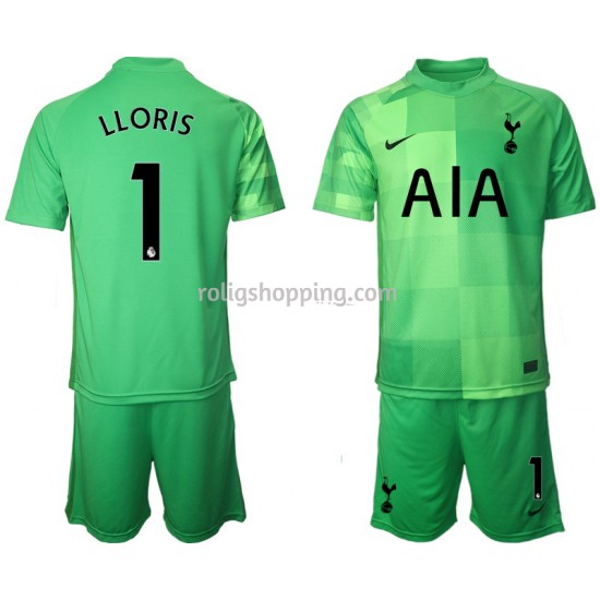 Fotbollströja Tottenham Hotspur Hugo Lloris 1 Målvakt Barn Hemmaställ 2021-2022 Kort ärm