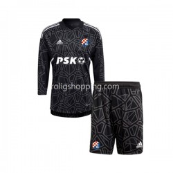 Fotbollströja Dinamo Zagreb Målvakt Barn Hemmaställ 2022-2023 Lång ärm