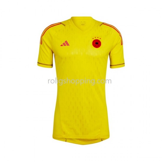 Fotbollströja Tyskland Målvakt Män Bortaställ World Cup 2022 Kort ärm