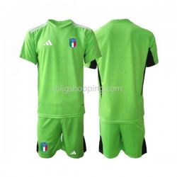 Fotbollströja Italien 2023 Målvakt Barn Hemmaställ Kort ärm