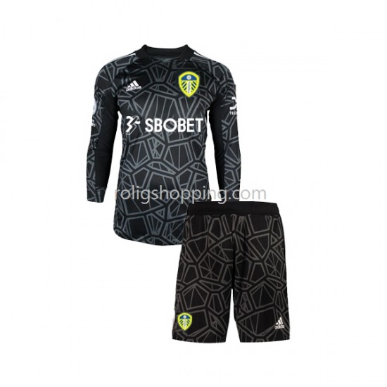 Fotbollströja Leeds United Målvakt Barn Hemmaställ 2022-2023 Lång ärm