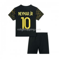 Fotbollströja Paris Saint-Germain Neymar JR 10 Barn Fjärdeställ 2022-2023 Kort ärm