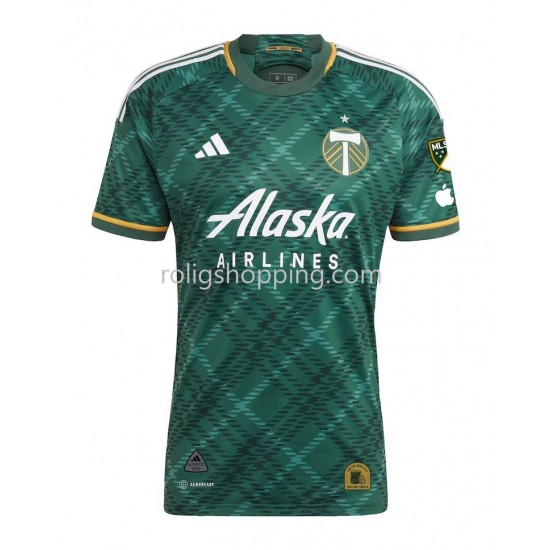 Fotbollströja Portland Timbers 2023-2024 Män Hemmaställ Kort ärm