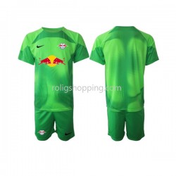 Fotbollströja RB Leipzig Målvakt Barn Bortaställ 2022-2023 Kort ärm
