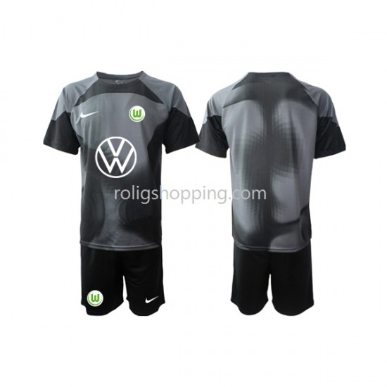 Fotbollströja VfL Wolfsburg Målvakt Barn Hemmaställ 2022-2023 Kort ärm