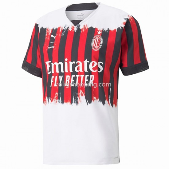 Fotbollströja AC Milan Fjärdeställ 2022-2023 Kort ärm