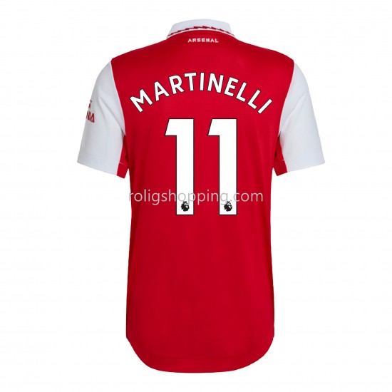 Fotbollströja Arsenal Martinelli 11 Hemmaställ 2022-2023 Kort ärm