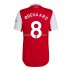Fotbollströja Arsenal Odegaard 8 Hemmaställ 2022-2023 Kort ärm