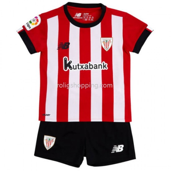 Fotbollströja Athletic Bilbao Barn Hemmaställ 2022-2023 Kort ärm