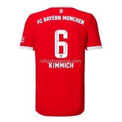 Fotbollströja Bayern München Kimmich 6 Hemmaställ 2022-2023 Kort ärm