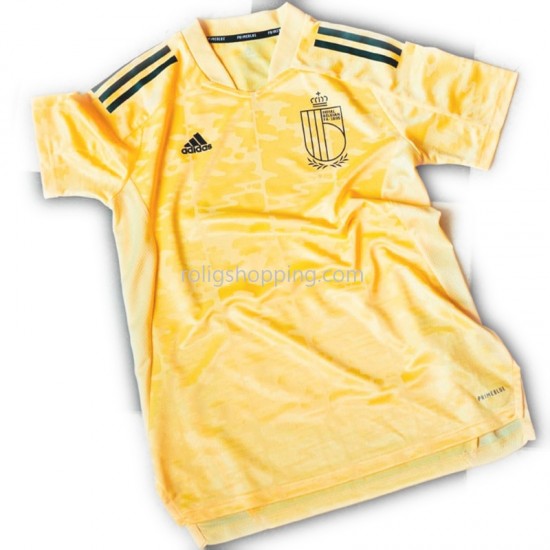 Fotbollströja Belgien Kvinnor Bortaställ 2022 Kort ärm