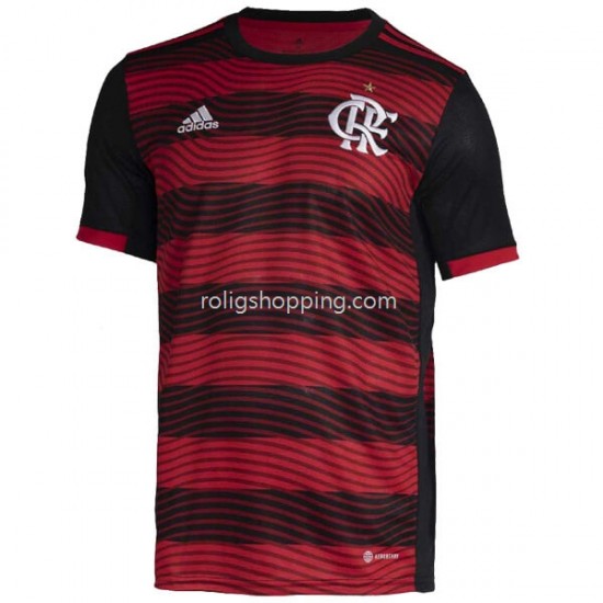 Fotbollströja CR Flamengo Hemmaställ 2022-2023 Kort ärm