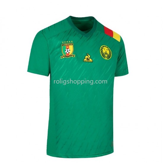 Fotbollströja Kamerun Hemmaställ World Cup 2022 Kort ärm