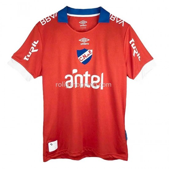 Fotbollströja Club Nacional Bortaställ 2022-2023 Kort ärm