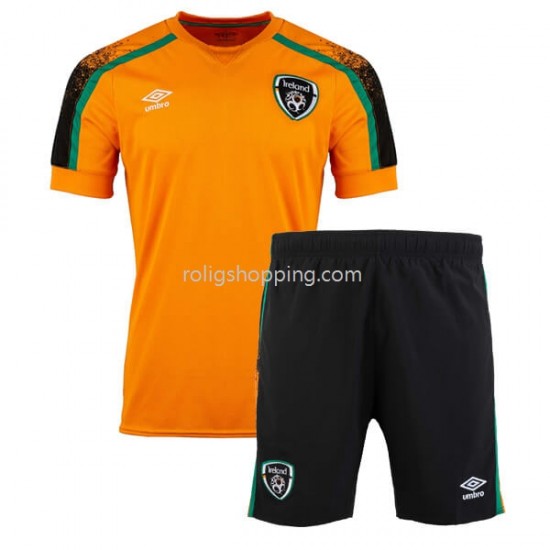 Fotbollströja Irland Barn Bortaställ 2022 Kort ärm