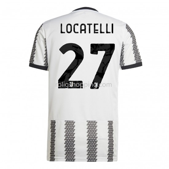 Fotbollströja Juventus Locatelli 27 Hemmaställ 2022-2023 Kort ärm