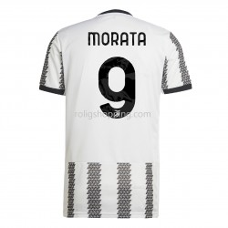 Fotbollströja Juventus Morata 9 Hemmaställ 2022-2023 Kort ärm