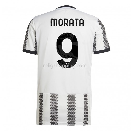 Fotbollströja Juventus Morata 9 Hemmaställ 2022-2023 Kort ärm