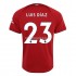 Fotbollströja Liverpool Diaz 23 Hemmaställ 2022-2023 Kort ärm