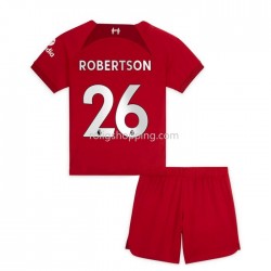 Fotbollströja Liverpool Robertson 26 Barn Hemmaställ 2022-2023 Kort ärm