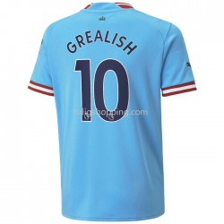 Fotbollströja Manchester City Grealish 10 Hemmaställ 2022-2023 Kort ärm
